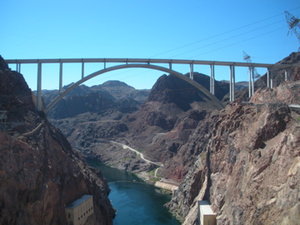 bridge by hoover dam