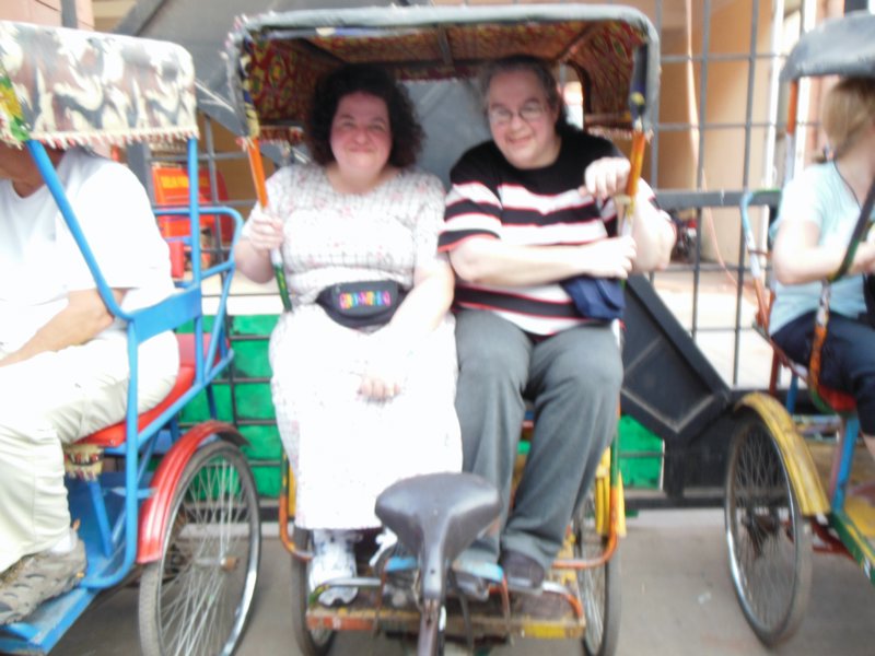 rickshaw ride