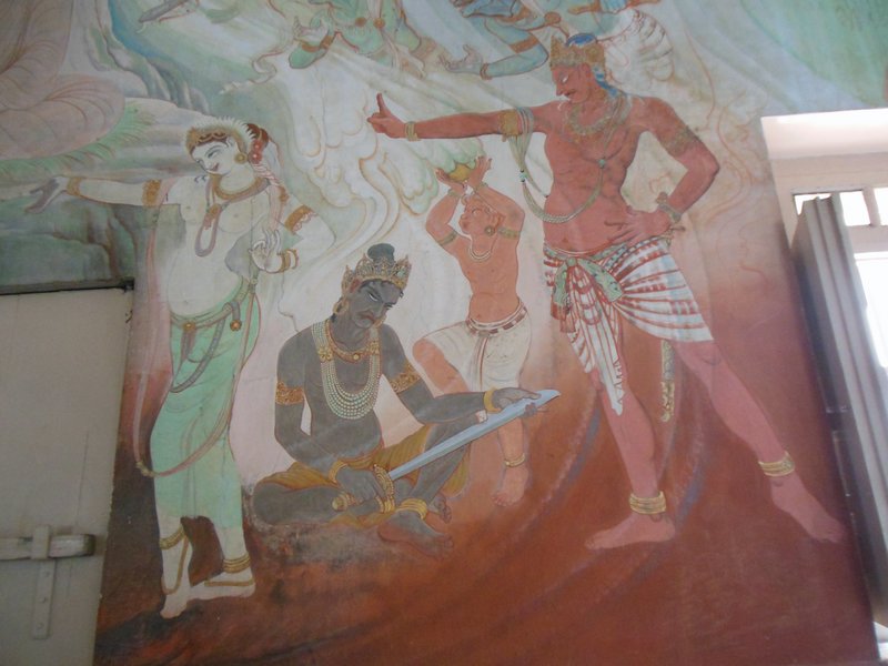 mural at sarnath