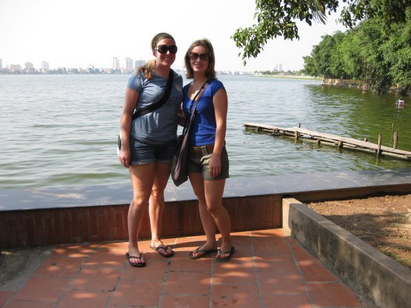 Shan and I in Hanoi