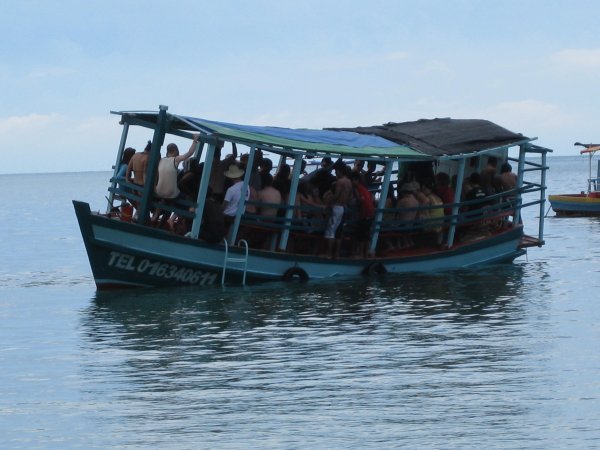 overcrowded boat cruise!