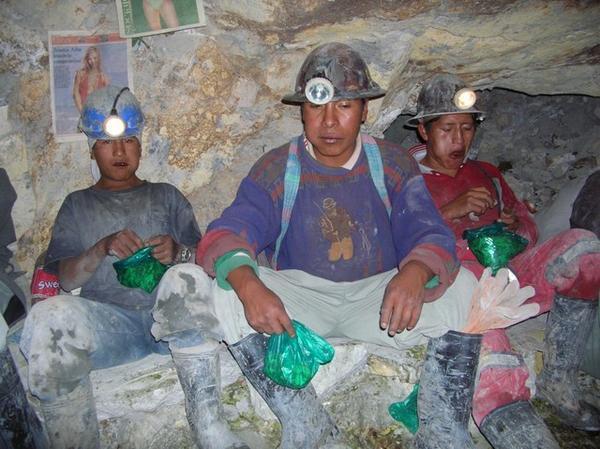 Potosi-miners