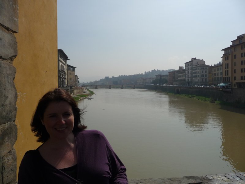 Me on the Ponte Vecchio