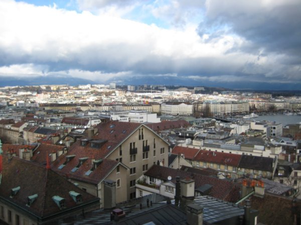 View from the Bell Tower of St. Peter's Cathedral