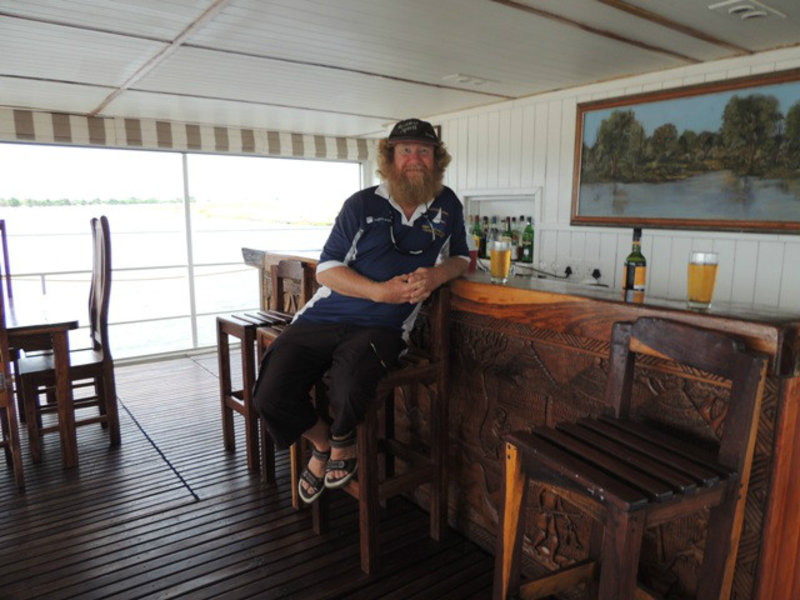 Made it..the bar on houseboat