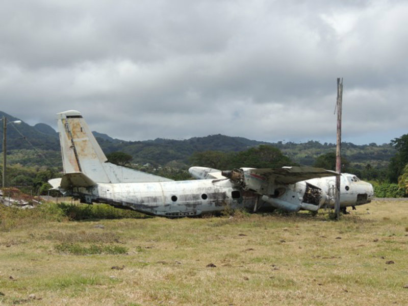 Abandoned Cuban planes