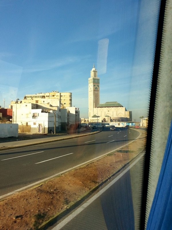 Bus ride to Marrakech