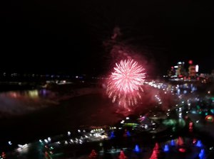 Fireworks from our hotel room