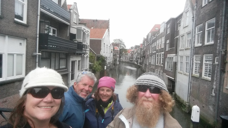 On the bridge at Dordrecht