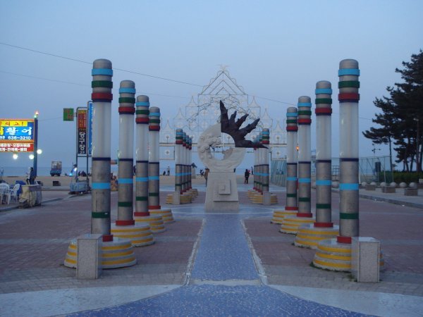 Sokcho Beach entrance