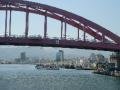 Sokcho city under the bridge