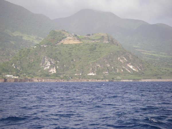 Le fort Brimstone de St-Kitts