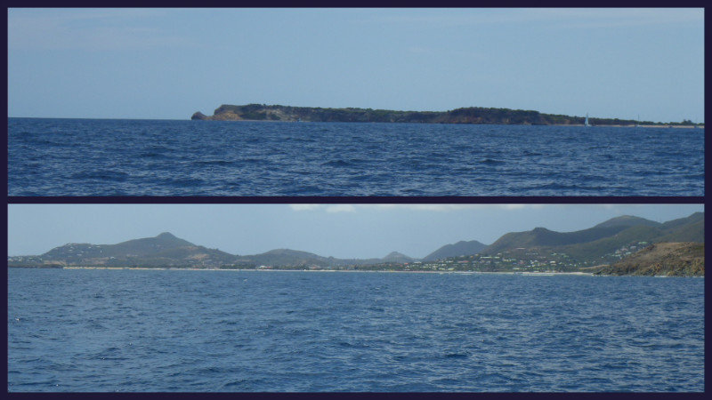 Île Tintamarre en haut       