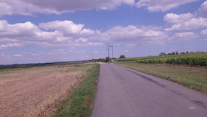 Les routes sont souvent sur d’anciennes voies romaines.            