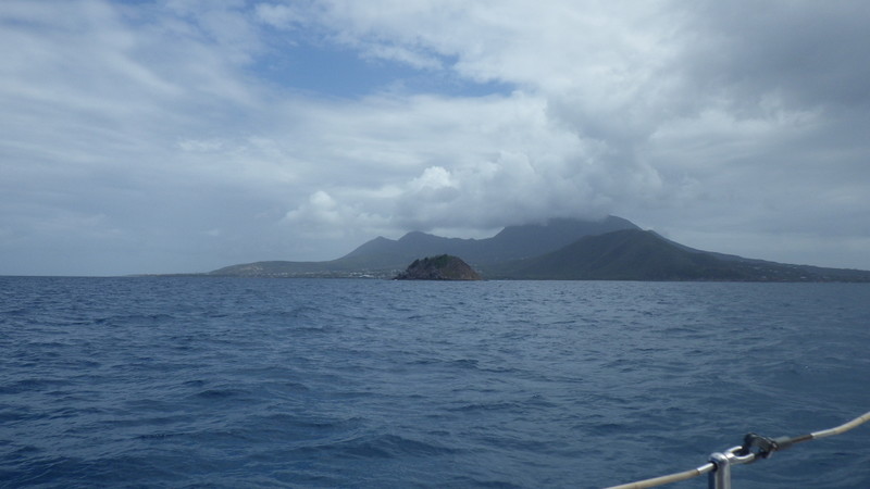Le passage entre Nevis et St-Kitts 