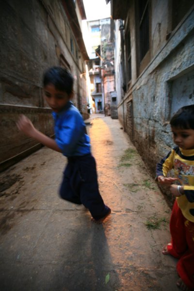 Varanassi street kids