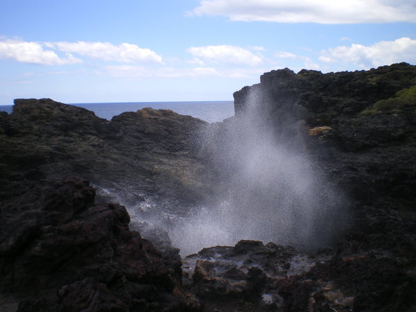 Kiama Blowhole in better action.