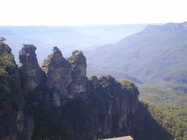 Three Sisters on a clearer day