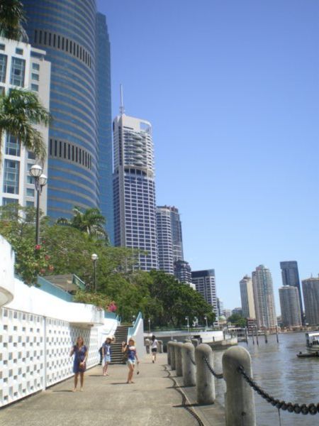 Buildings on the harbour