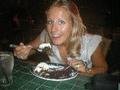 Yummy chocolate cake!
