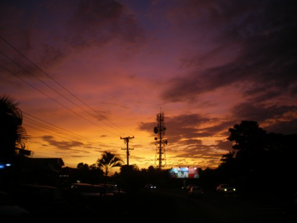 Amazing Fiji sky