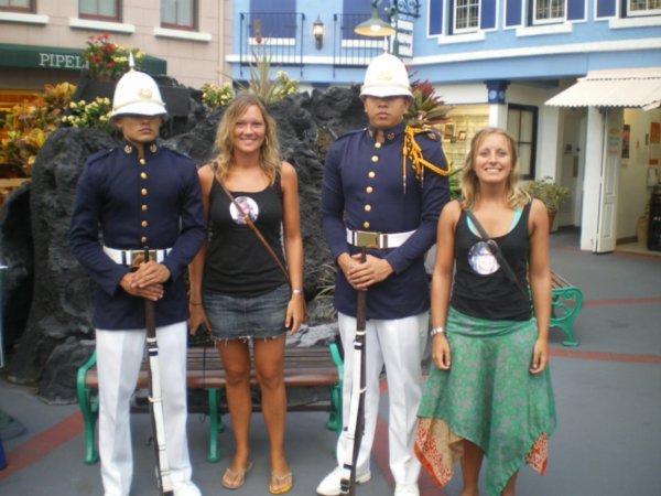 Us and the soldiers