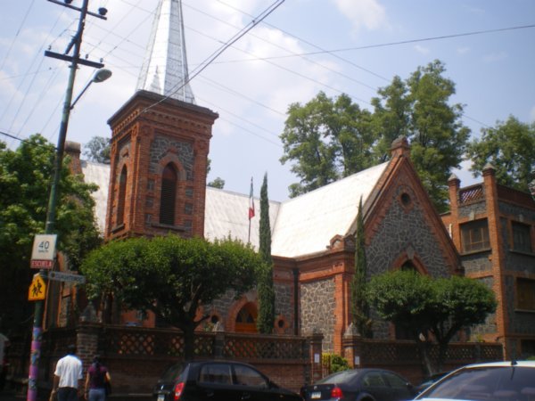 A church in Mexico city