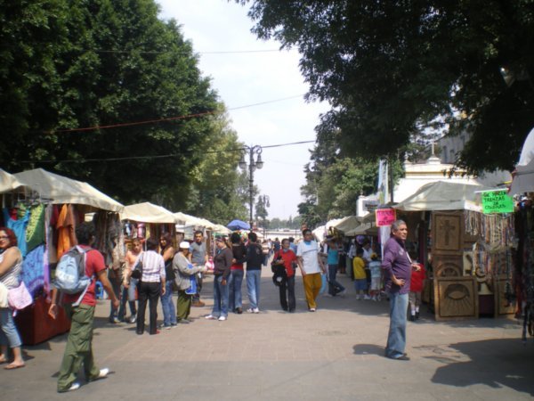 Busy market