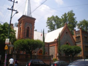 A church in Mexico city