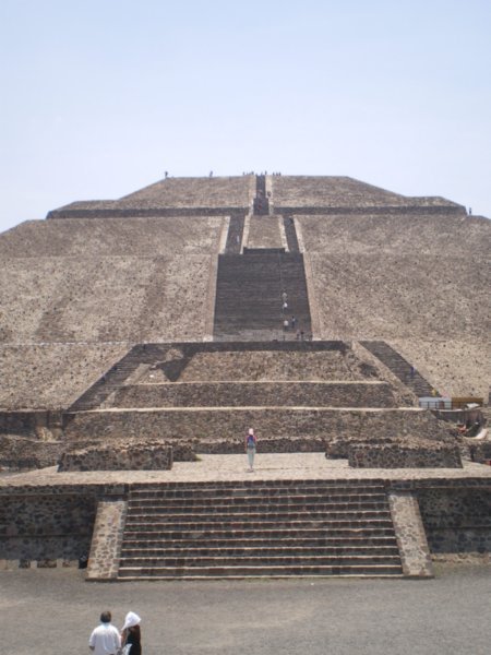 Never ending steps of the pyramid