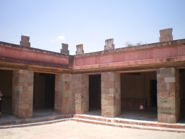A temple courtyard