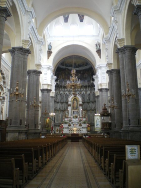 A look inside Iglesia de la Compania