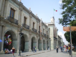 The streets of Oaxaca