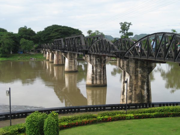 The Bridge over the River Kwae, of movie fame