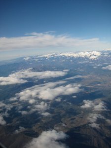 Flying into Granada