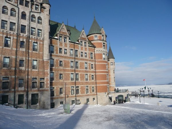 The infamous Chateau Frontenac