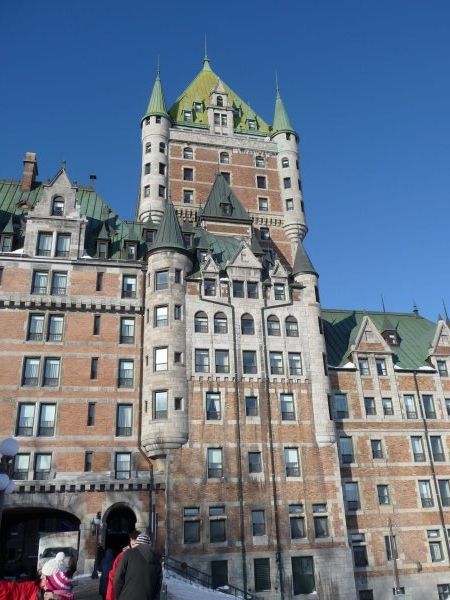 Another view of the Chateau Frontenac