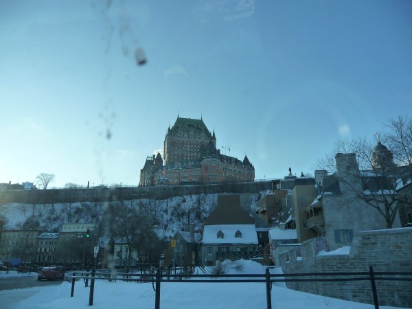 Yet another view of the Chateau Frontenac