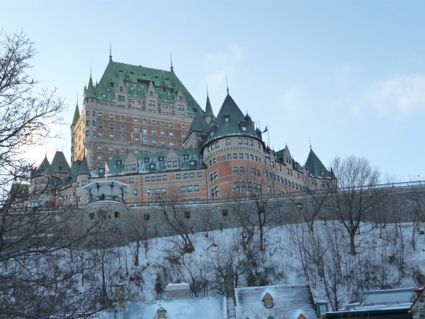 Oh yes another view of the Chateau Frontenac