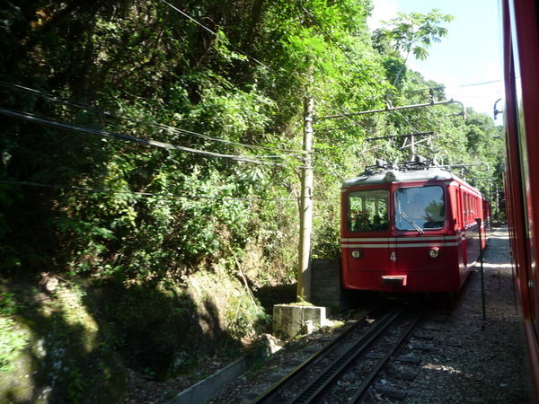 Train up to Christo Redentor