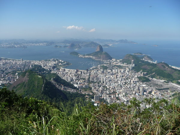 View of Copacabana, Sugar loaf......