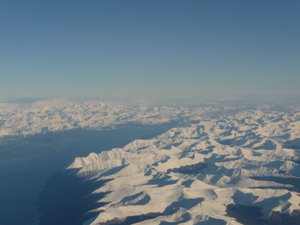 Tierra Del Fuego from the sky
