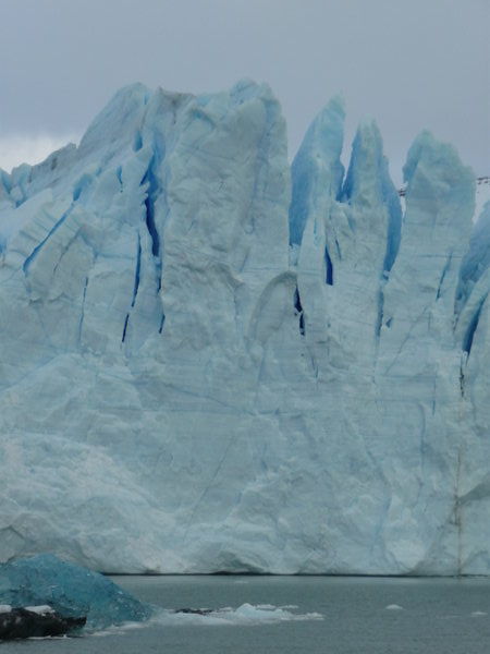 The glacier up close