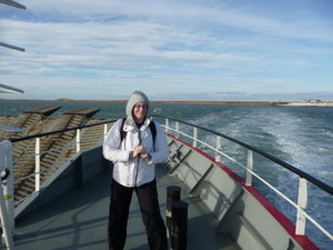 A windy crossing of the Magallanes Channel