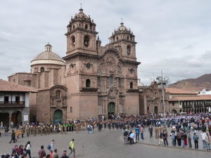 Iglesia de La Compania de Jesus on the Plaza de Armas