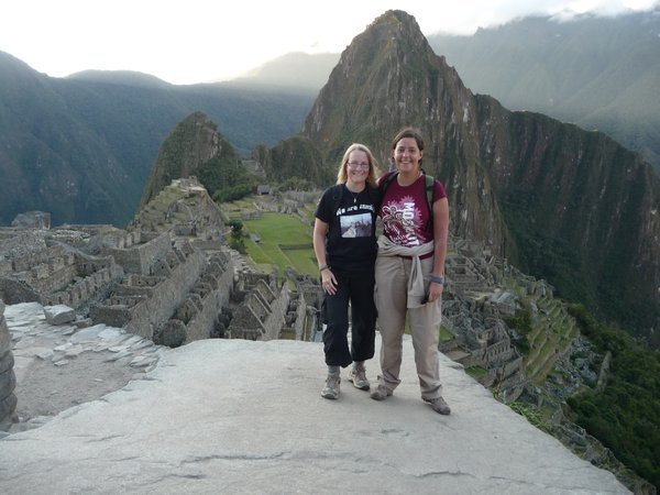 Sharon and I and Machu Picchu