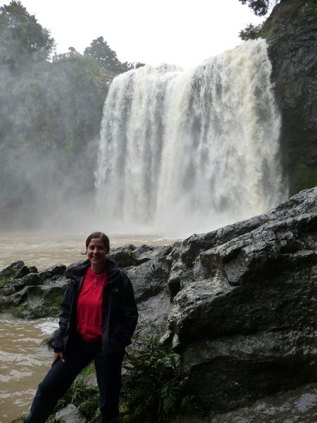 Me at Whangarei falls