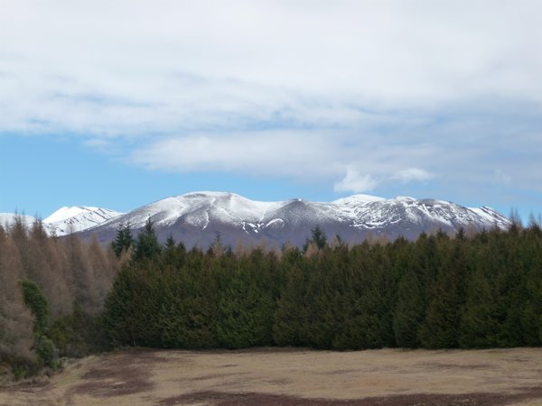 Mt Ruapehu, Mt Tongariro and Mt Ngauruhoe