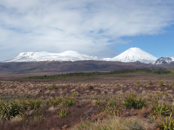 Mt Ruapehu, Mt Tongariro and Mt Ngauruhoe | Photo
