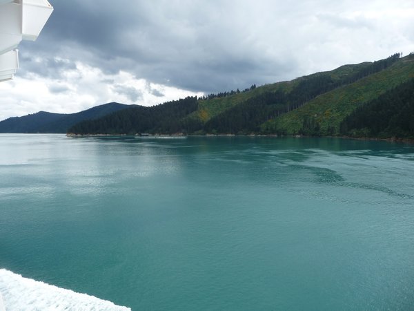 Coming in towards Picton along Queen Charlotte Sound